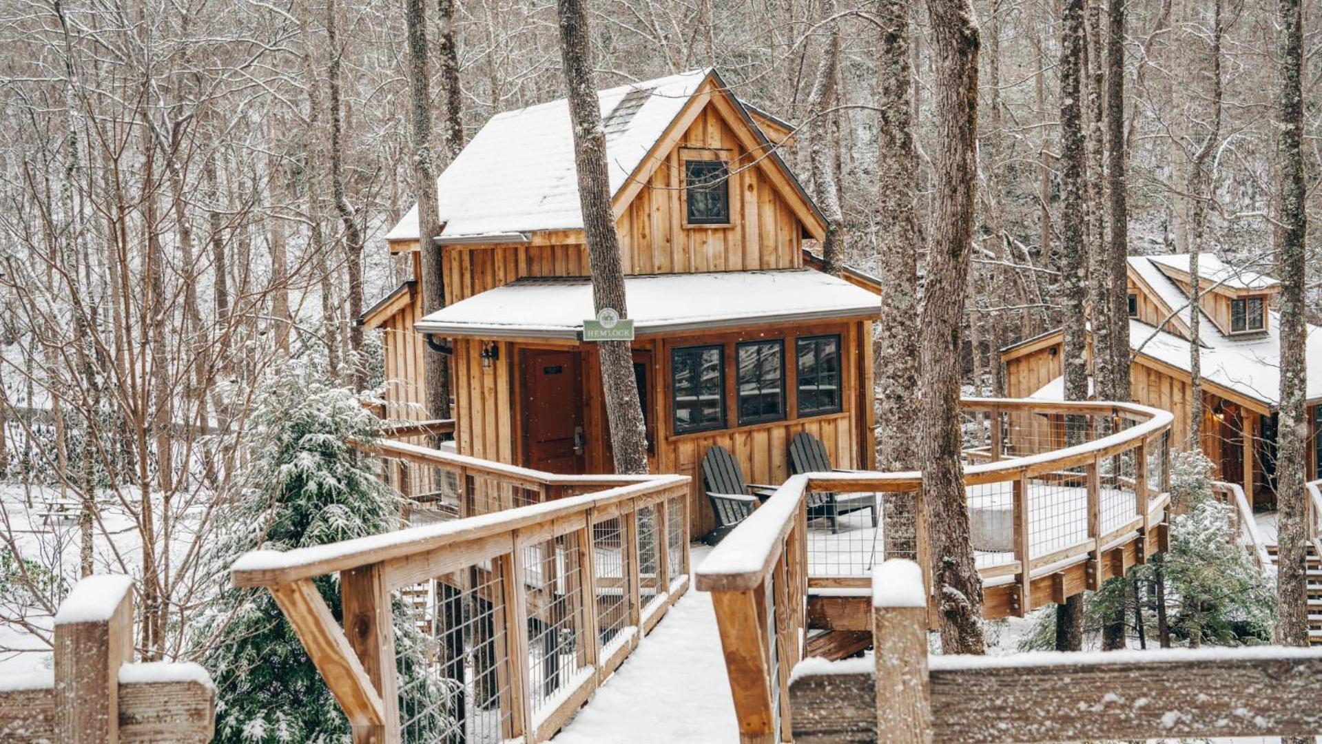 Villa The Hemlock In Treehouse Grove At Norton Creek Gatlinburg Esterno foto