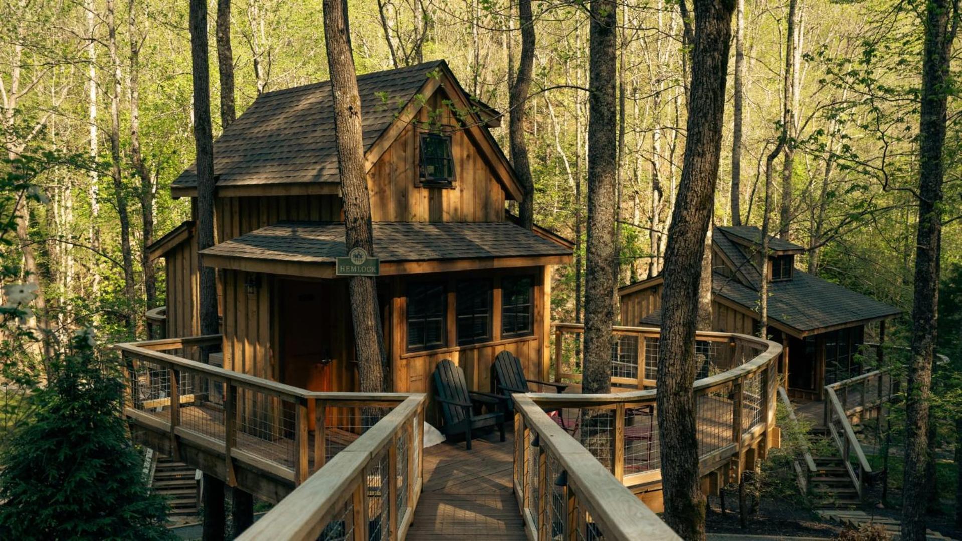 Villa The Hemlock In Treehouse Grove At Norton Creek Gatlinburg Esterno foto